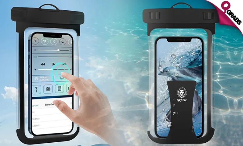 Waterproof Phone Case by GREEN!